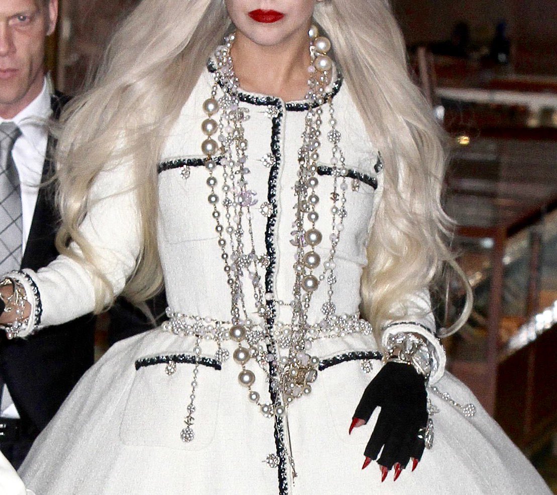 THE DETAILS??? miss gaga best dressed already