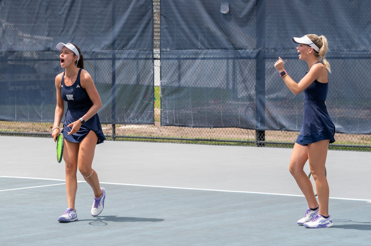 Go get 'em 💢

@OspreyWTEN has the No. 16 Flordia Gators in the First Round of the @NCAATennis Tournament 🎾

#ASUNWTEN | #SWOOPLife