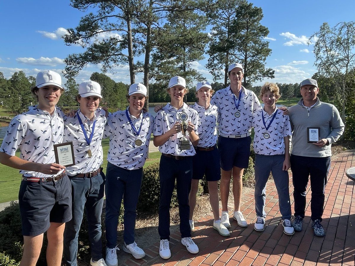 Congrats to the Boys Golf Team on winning the Tri-TAC Conference Championship! 🏆⛳️

⭐️All Conference: Jack Halloran, Andrew Hobbs, Peter Myers, Max Martin, Nick Joyce, and Jacob Graham

⭐️Tri-TAC Player of the Year: Jack Halloran

⭐️Tri-TAC Coach of the Year: Coach Halloran