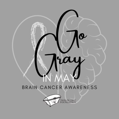 TysonsTreasures's tweet photo. #GoGrayInMay #BrainCancerAwareness
Brain tumors are the 2nd most common cancers in children. 1 out of 4 childhood cancers. More than 4,000 brain &amp; spinal cord tumors are diagnosed each year in children and teens. #TysonsTreasures #SayFightCure #BrainCancerSucks #NoOneFightsAlone https://t.co/tTmURYOE1T