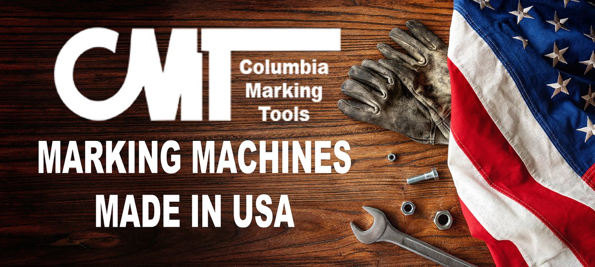 ColumbiaMarking's tweet photo. 𝐌𝐀𝐃𝐄 𝐈𝐍 𝐔𝐒𝐀. Columbia Marking Tools manufactures and builds marking machine in the USA. http:\\https://t.co/ECmR4vjS5f #columbia #marking #columbiamarking #columbiamarkingtools #lasermachineusa #markingmachineusa #manufacturingusa https://t.co/zL9cJpE4gp