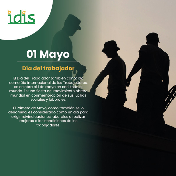FundacionIDIS's tweet photo. Día del trabajador.

#diadeltrabajador #efemérides #IDIS #fundacionidis https://t.co/VznGd8WCIo