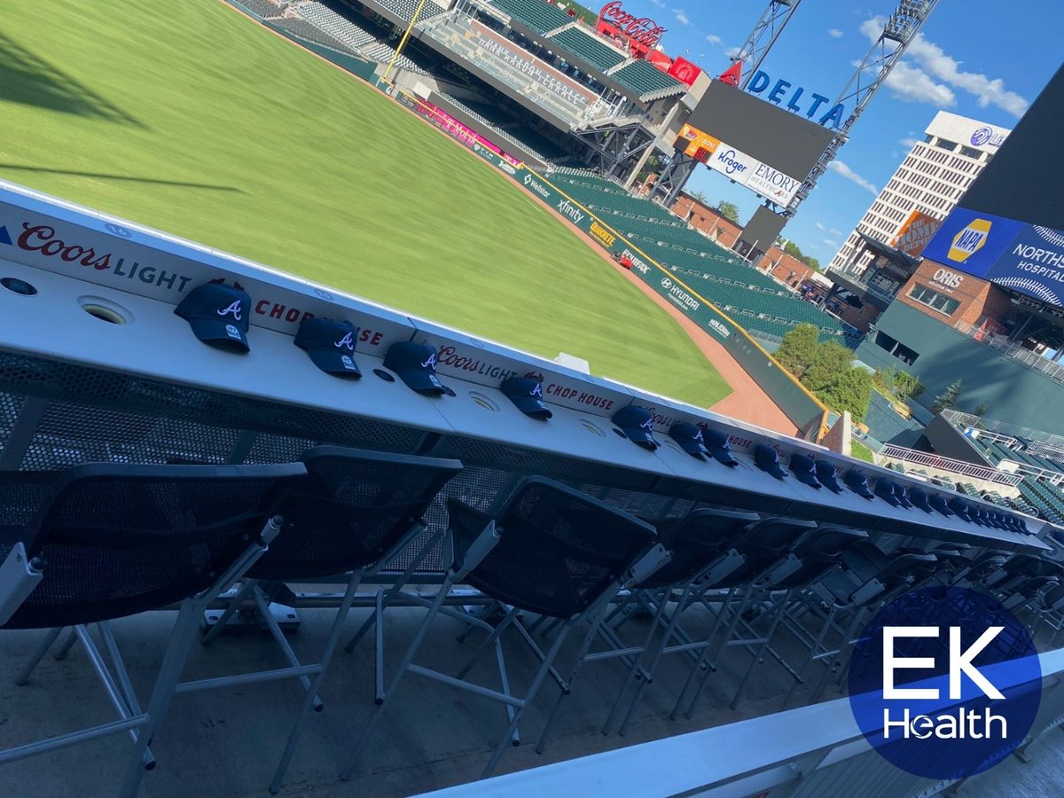 EKHealth's tweet photo. Some more photos as we're about ready for kick-off tonight's VIP event - Party at the Ballpark - hosted at the Atlanta Braves stadium! ⚾
#EKHealth #PartyAtTheBallPark #TeamEK #TheFunOnes #EKHealth25 #workerscompensation https://t.co/ISuRGJVNJP