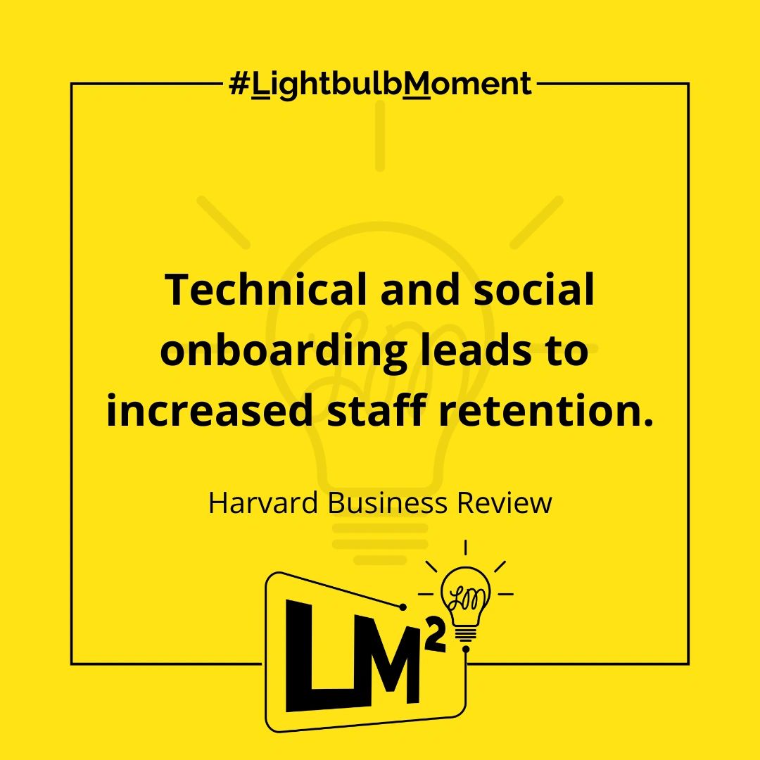💡#lightbulbmoment: Orientation days are not enough to support new staff. However, research shows an extended onboarding program can lead to retaining great educators. We can show you how: lmsquaredconsultants.com #lmsquaredconsultants #igniteleaders #onboarding #newteacher