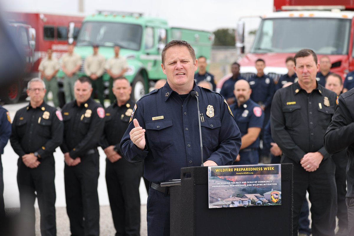 CAL FIRE on Twitter "ICYMI Today we launched Wildfire Preparedness