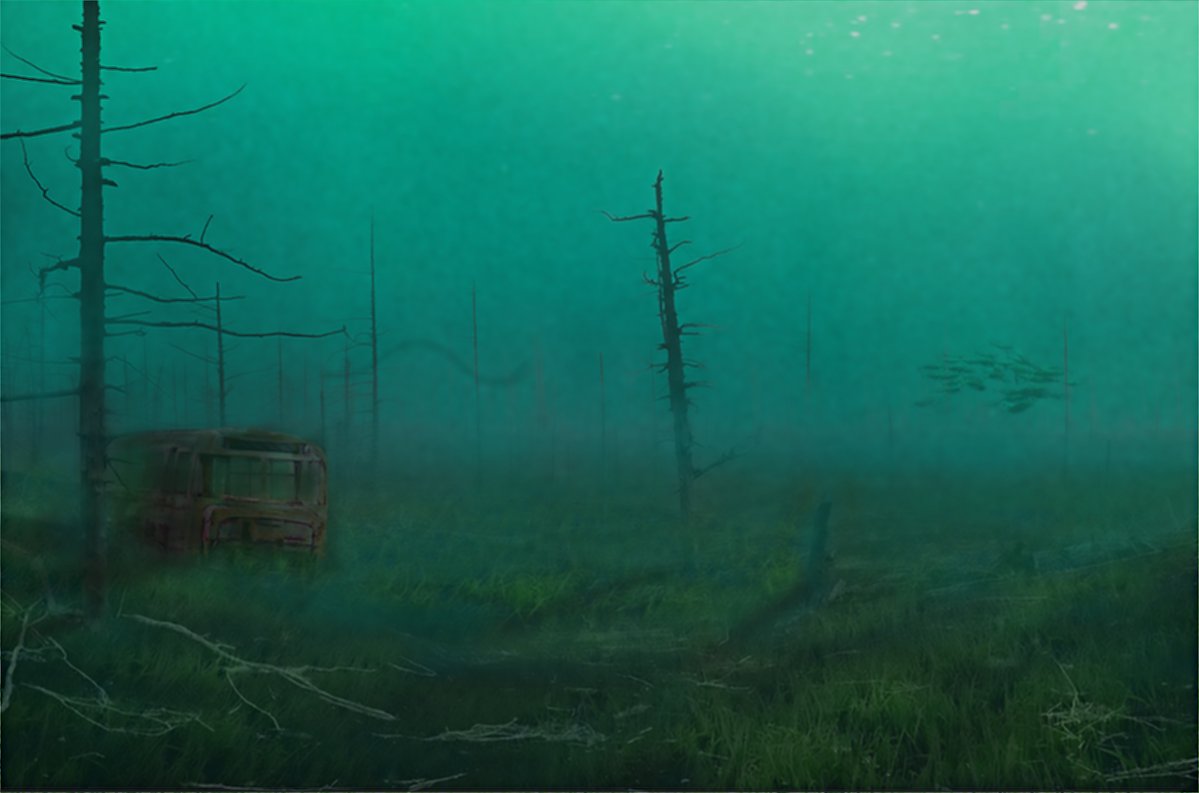 Sometimes I make thalassophobia postcards