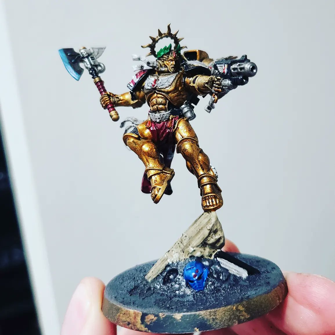 gunner830's tweet photo. Dante is back and better than ever! #bloodangels #bloodangels40k #sonsofsanguinius #warhammer40k #warhammer40000 #primaris #spacemarines #dante40k #baal40k #redthirst #marines40k #astartes #adeptusastartes #WarhammerCommunity #WarhammerArt #angels40k https://t.co/EeLreBiU7Y