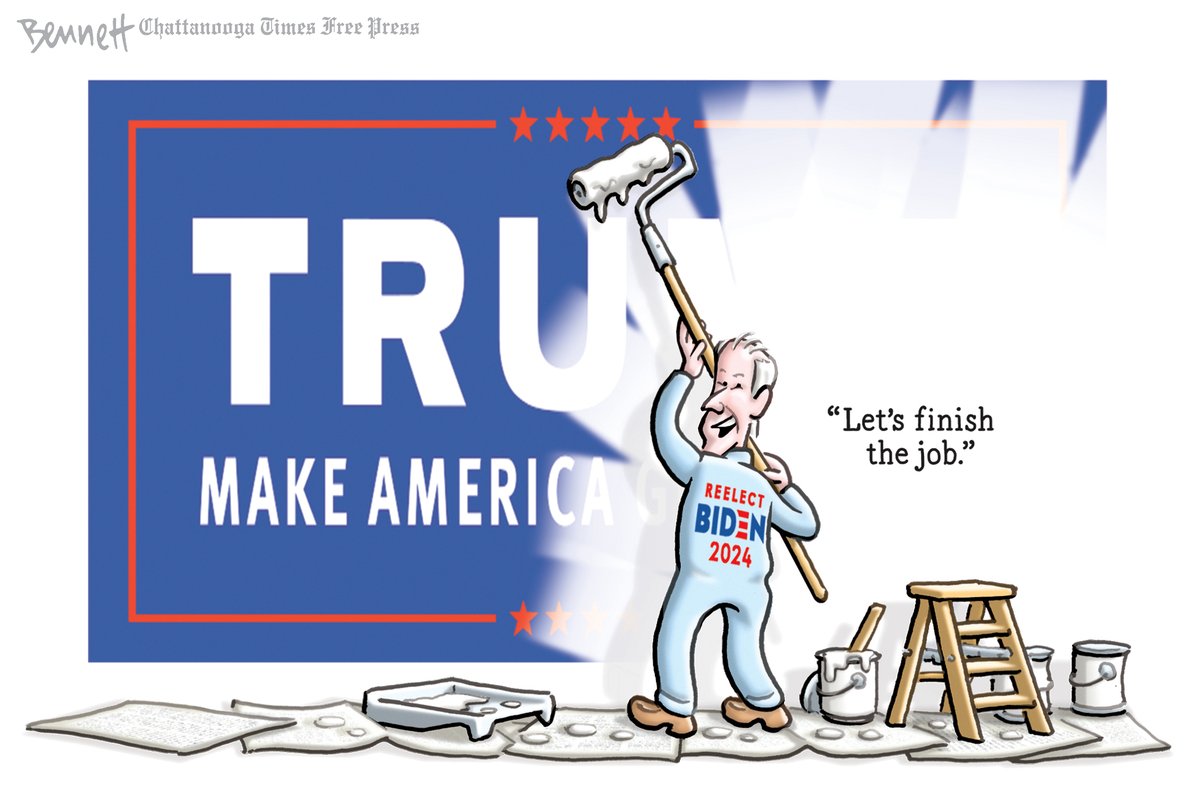 5/2/2023- The Job #JoeBiden2024 #BidenHarris2024 #ReelectJoeBiden #Election2024 #LetsFinishTheJob tinyurl.com/jftk66e8