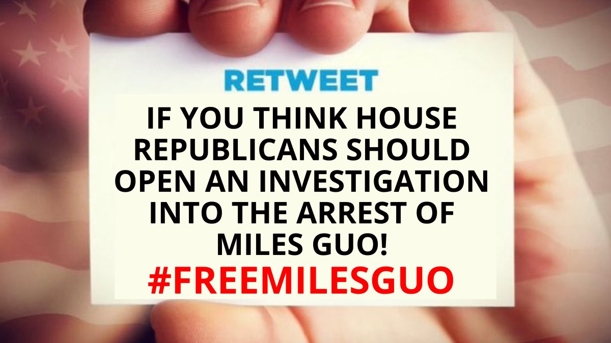 Miles Guo being in prison is a threat to the National Security of the United States 🇺🇸