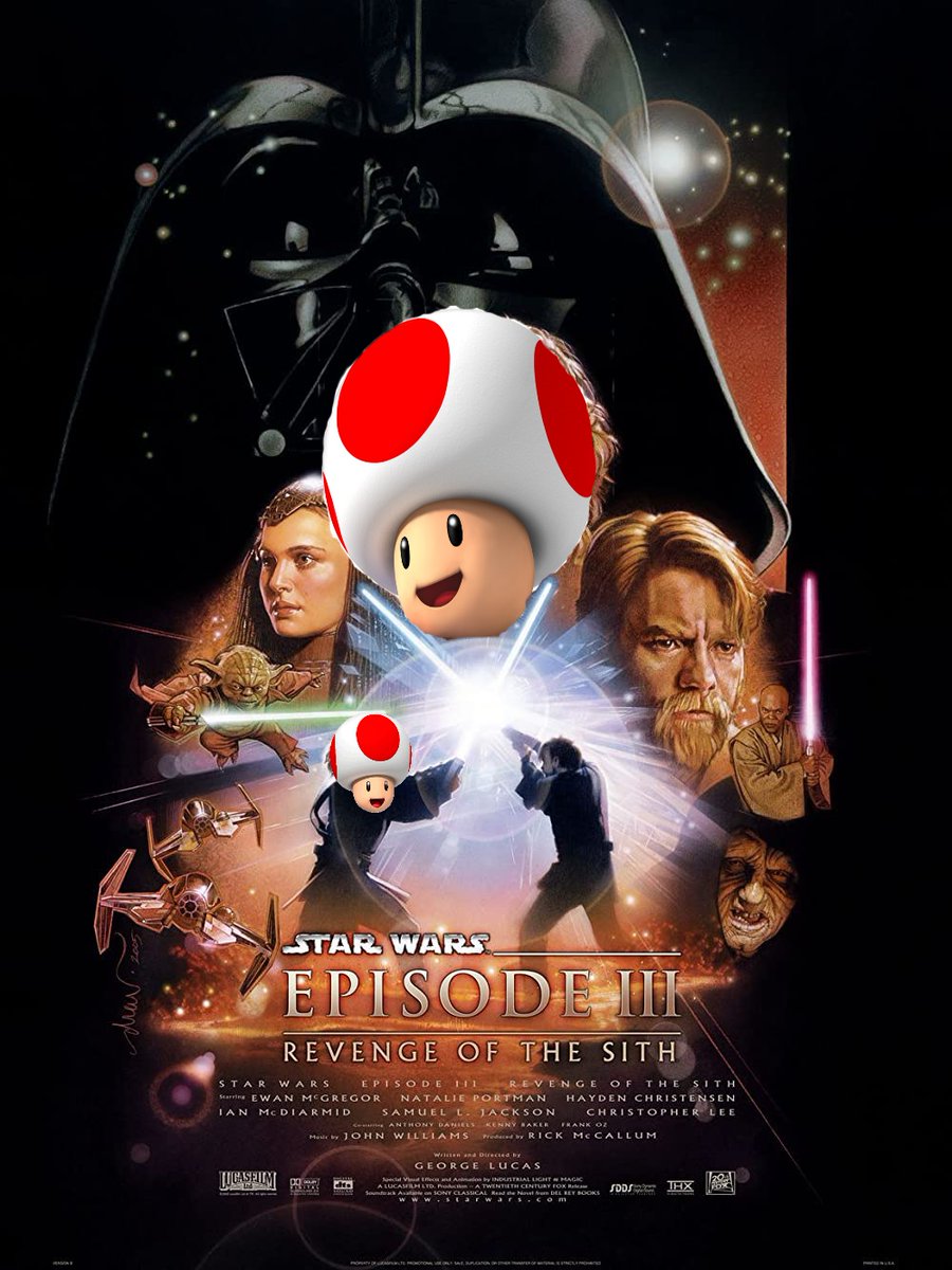 Hankgames2's tweet photo. Nieuwe star wars revenge of toad https://t.co/2uJoZR224m
