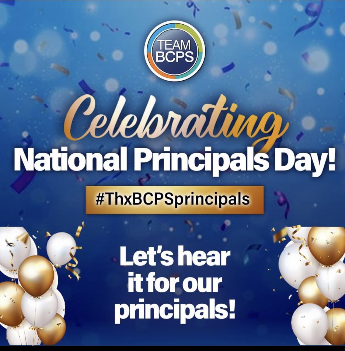 Happy Principals Day <a href="/roneshamt/">@RoneshaT</a> !!! Thanks for all you do to support the community of Perry Hall!