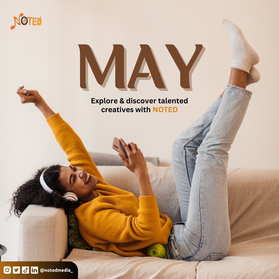NotedMedia_'s tweet image. Happy new month from all of us at NOTED 🥳💃

#notedcreatives #collaboration #notedapp #creative #contentcreators #artists #florida