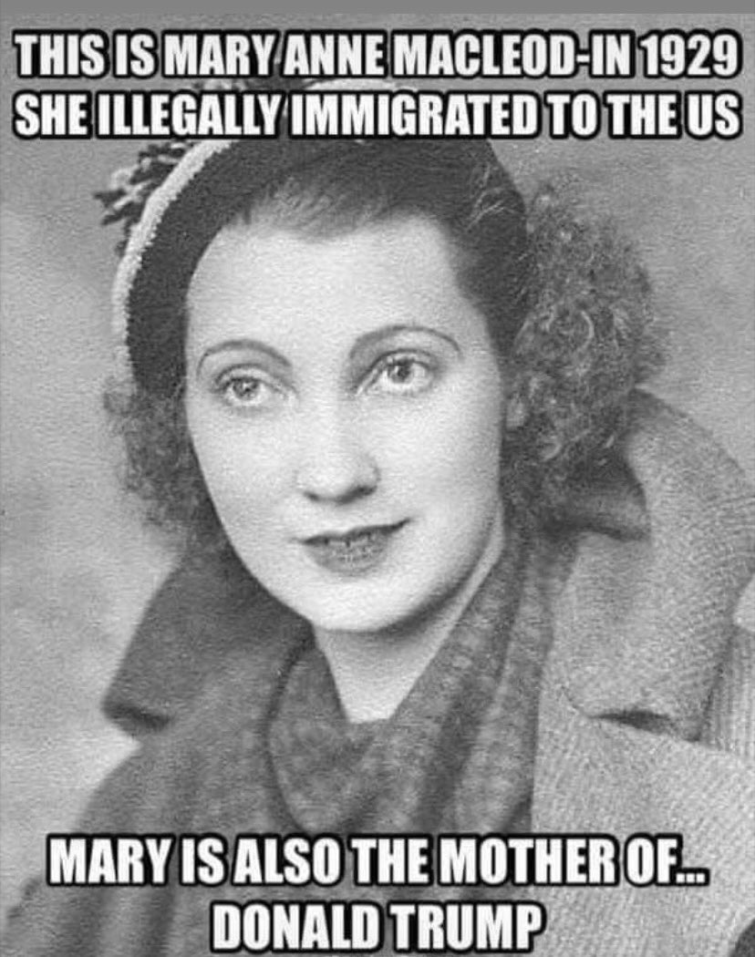 Trump's illegal immigrant ancestry