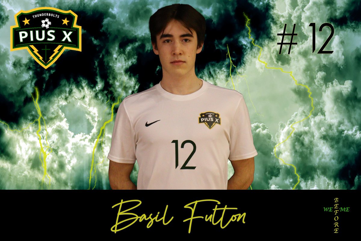 PiusXSoccer's tweet photo. Halftime Varsity 
Pius X - 1
Westside - 1
Goal Joey Patera assist Basil Fulton
Let’s get a strong second half Bolts ⚡️⚽️ https://t.co/TBfdxrK03a