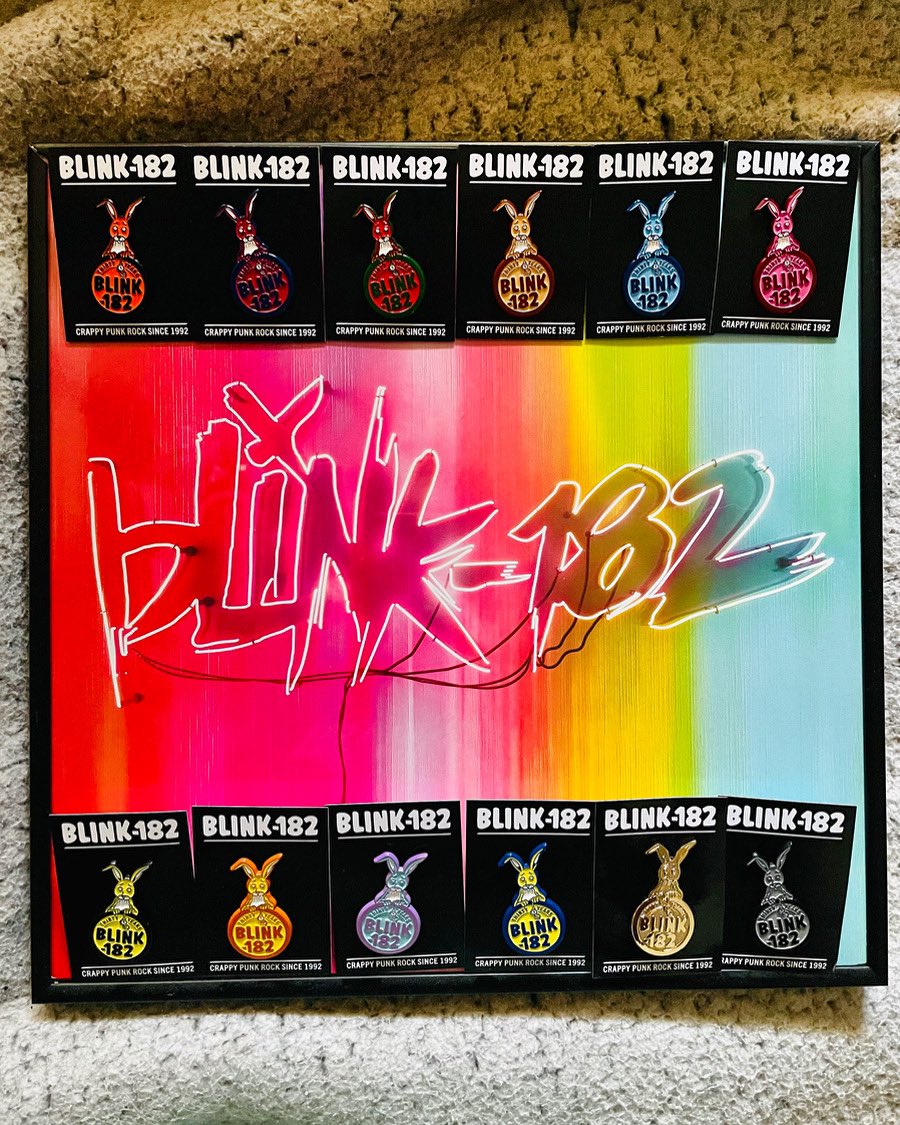 30 year <a href="/blink182/">blink-182</a> pin rainbow complete💪 Ready for a new era!