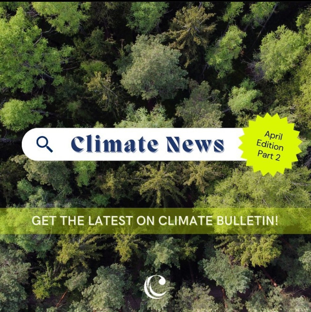careboutclimate's tweet photo. Check out the latest #climatenews from all over the world! 🌎 

Keep staying informed with us to have a global understanding of the changing climate and it's impacts.  #ClimateNews #ClimateBulletin #CareAboutClimate https://t.co/iExjxI9So2
