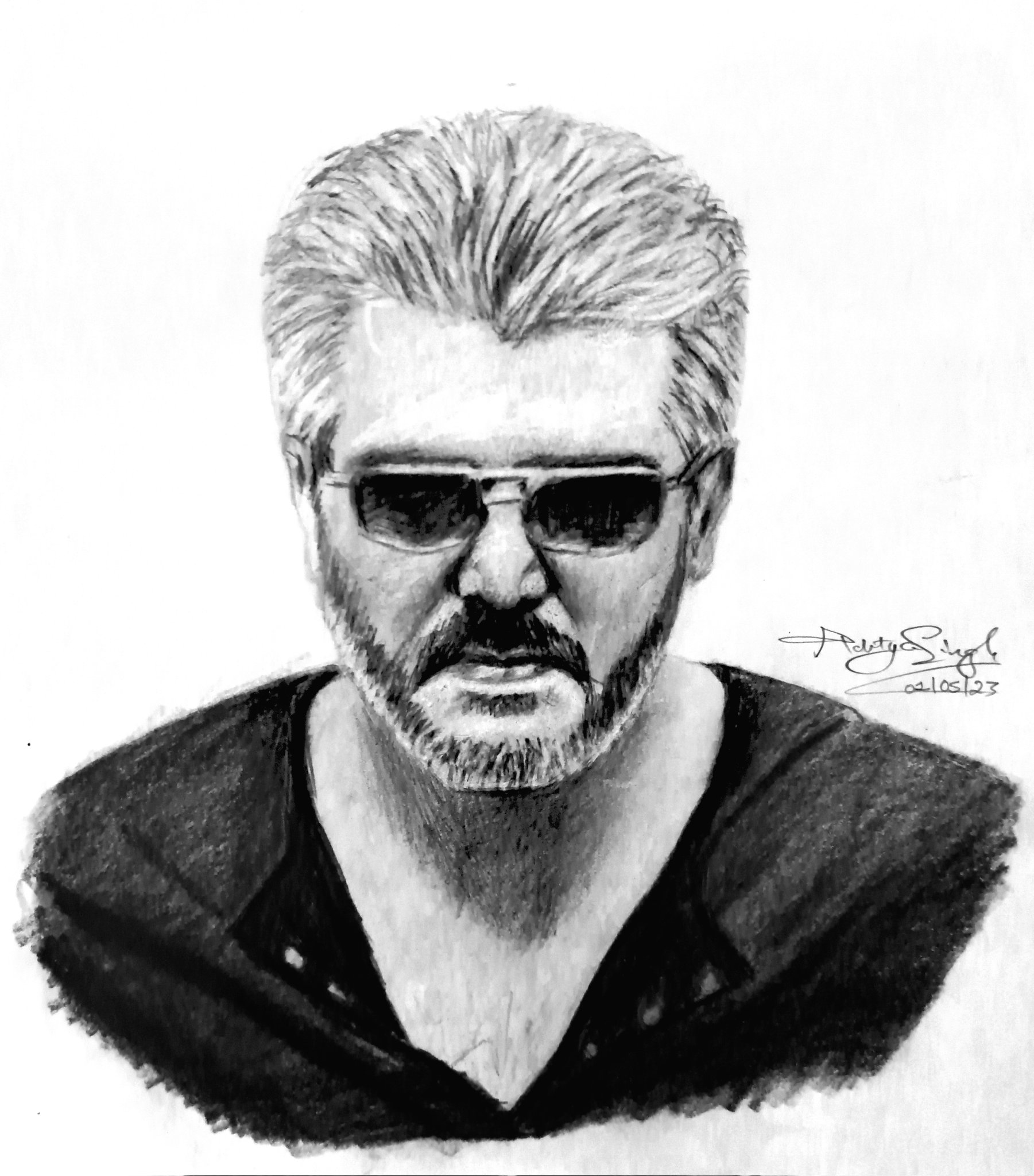 Happy birthday to Ajith Kumar sir 