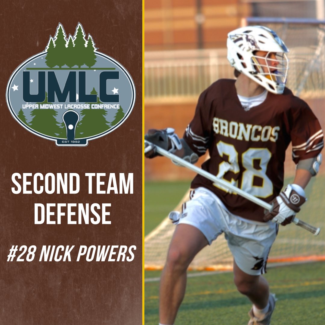 Congratulations to Defenseman Nick Powers on his selection for the UMLC Division 1 All-Conference Second Team.