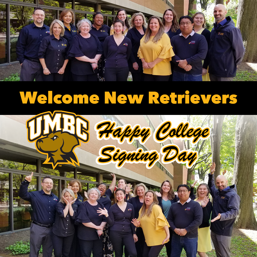 Welcome to all our incoming Retrievers!
The Career Center Team is ready to help you navigate all your career aspirations.
Follow us here on our Instagram &amp; LinkedIn pages to learn more!
@umbclife @umbc27 <a href="/umbcseb/">(seb)</a> #umbc #freshmanyear #umbclife #umbcgrad #umbcretrievers #welcome
