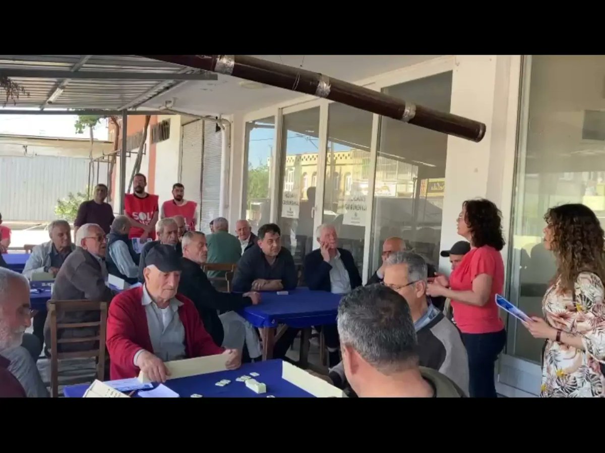 ⭐1 Mayıs'ın ardından Kazanlı sokaklarında, kahvelerinde SOL'un sözü büyüyor.

#pusuladaSOLvar