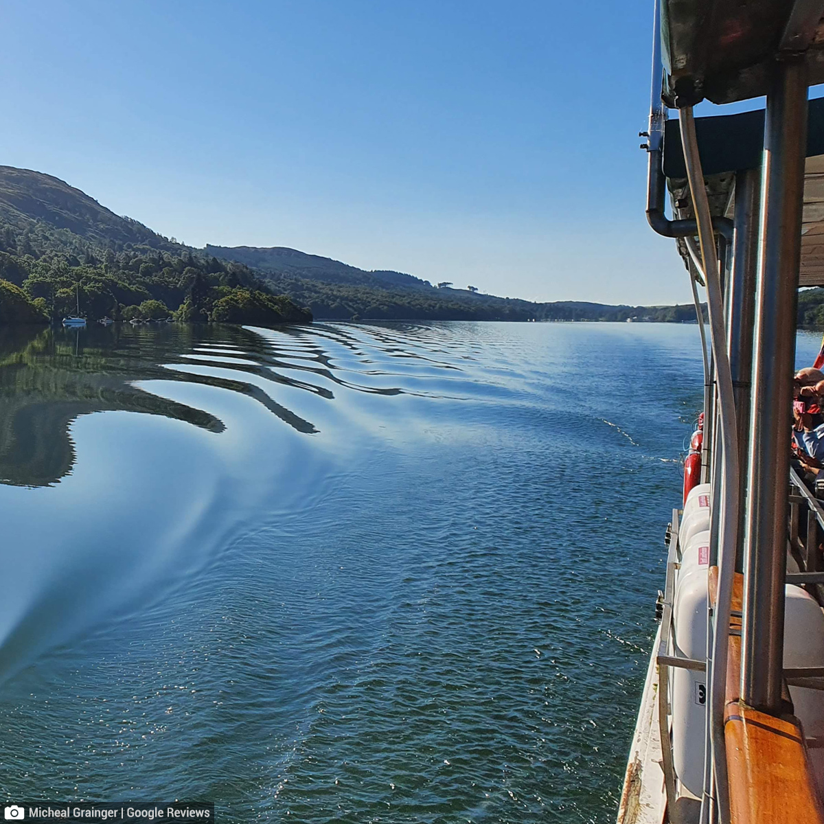 Windermereboats's tweet photo. Calming views as we head out of Lakeside - let the worries of the day just drift away.

#MVTern #lakelife #LakeDistrictUK https://t.co/IRBf2dDR2Q