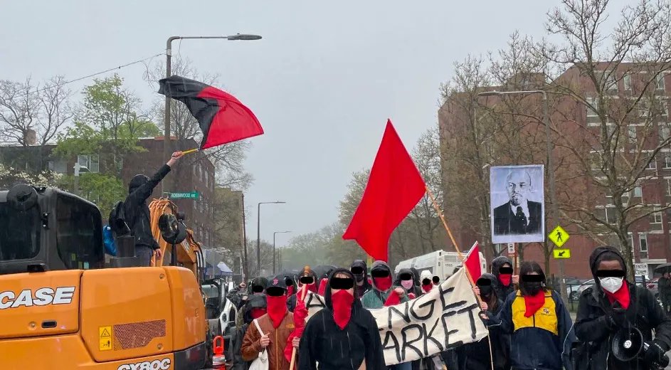 Many thanks to everyone who braved the rain to come out for a revolutionary #MayDay ! Long live the first of May! #unionstrong #tenantsrights #boston #jamaicaplain #allston #cambridge