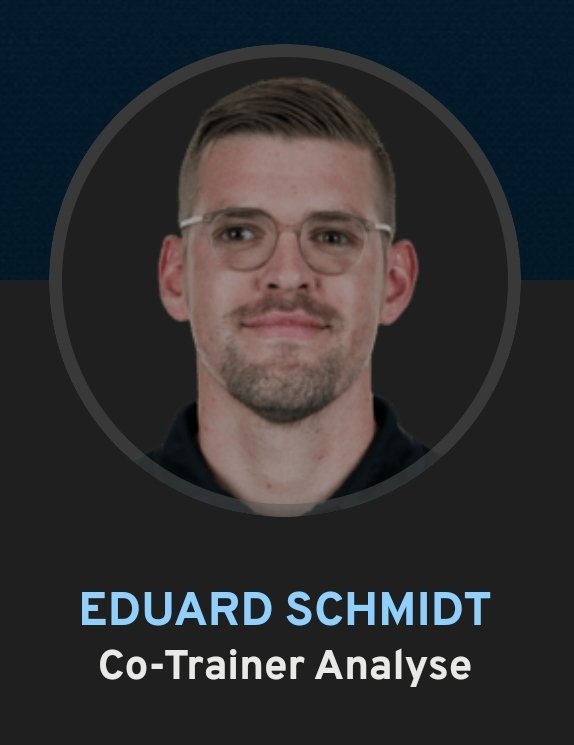 Es gibt kein Gif von unserem morgigen Gast. Belastend!!!

Dann eben mit Foto und Verlinkung! Wir freuen uns morgen auf den Co-Trainer von Lukas Kwasniok, den der eine oder andere sicherlich auch von <a href="/Spielvrlagerung/">Spielverlagerung.de</a> kennt. Wir freuen uns auf <a href="/EduardVSchmidt/">Eduard Schmidt</a> morgen im #PaderCast!