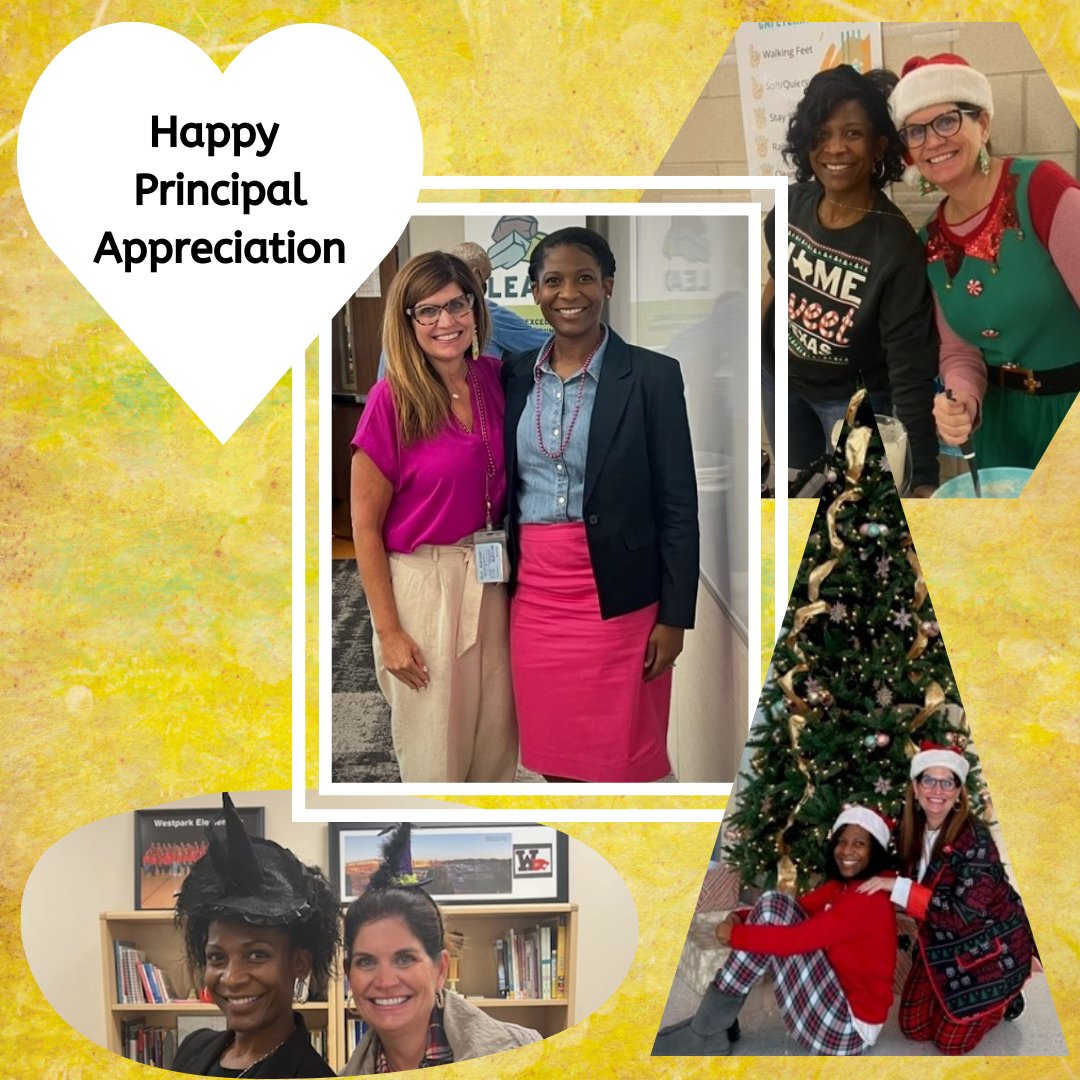 Happy Principal Appreciation day to our lovely leaders! We are so fortunate to have Mrs. Mason and Mrs. Condit lead and nurture our students each day! We love you and thank you both for all that you do! #FWISD