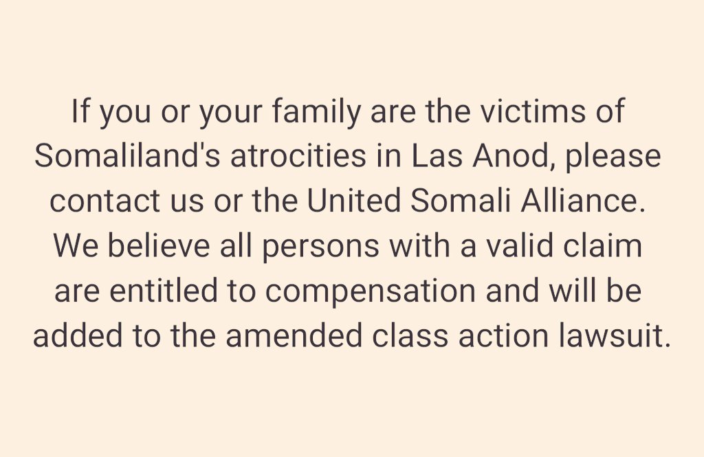 batten_von's tweet photo. The Somaliland @Presidencysl_ @somalilandmfa regime should understand that they will answer for every murdered Somali in Las Anod. The regime is liable for the deaths &amp; destruction in Las Anod &amp; must compensate every affected family &amp; pay for the rebuilding of Las Anod @AP @AFP https://t.co/hQ0tSZdsPe