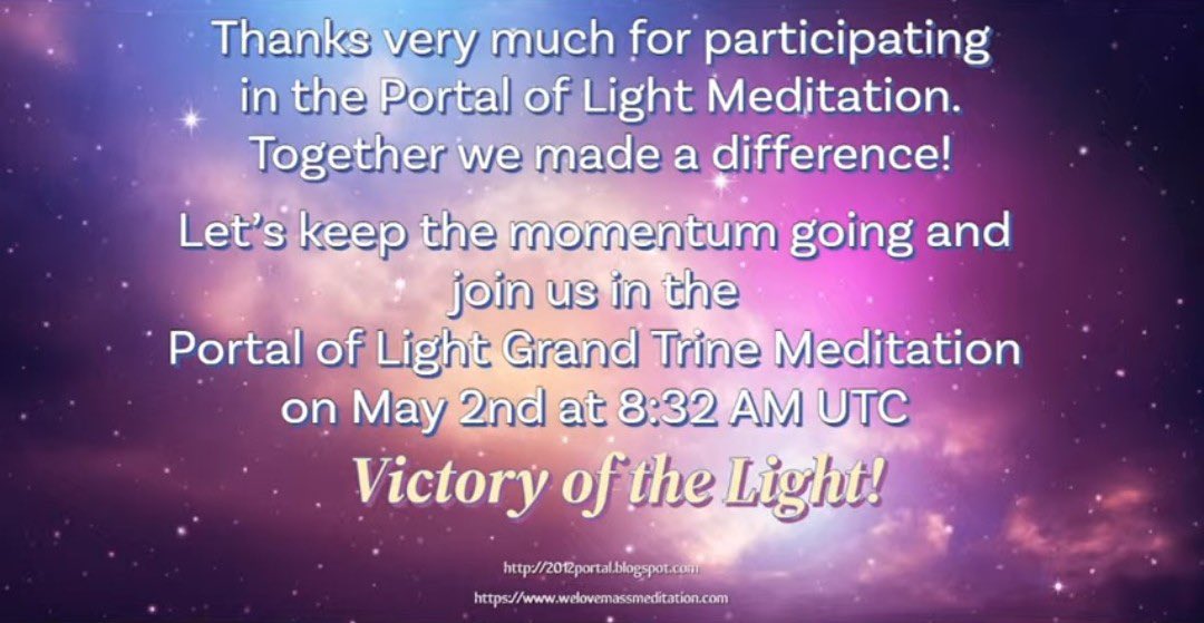 771starseed's tweet photo. The Portal
Monday, May 1, 2023

GR+, DEMATRIX activated.
https://t.co/K6d5E2rXRQ

Thank you for your effort! https://t.co/QQedk2xAPY