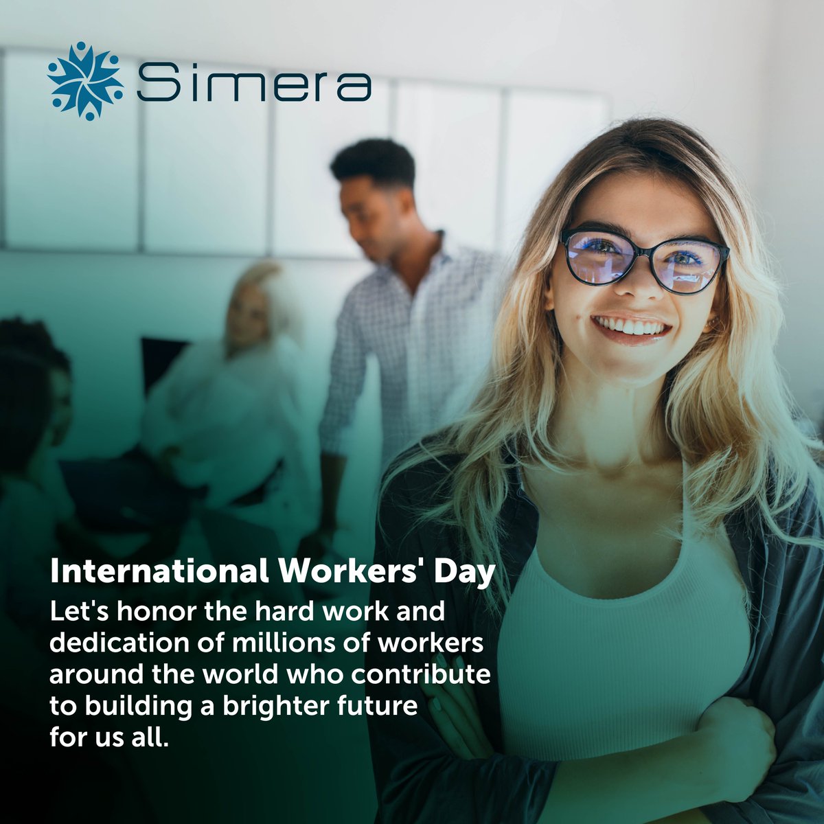🌎Happy International Workers' Day! Today we honor and appreciate the essential contributions of workers worldwide. ✨Your efforts and determination drive progress and shape our shared future. 🙌

 #InternationalWorkersDay #WorkersRights  #EqualOpportunities