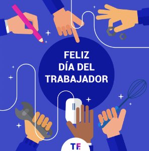 TusfacturasApp's tweet photo. Feliz día del trabajador 🙌 https://t.co/mSWuFHZ2ko
