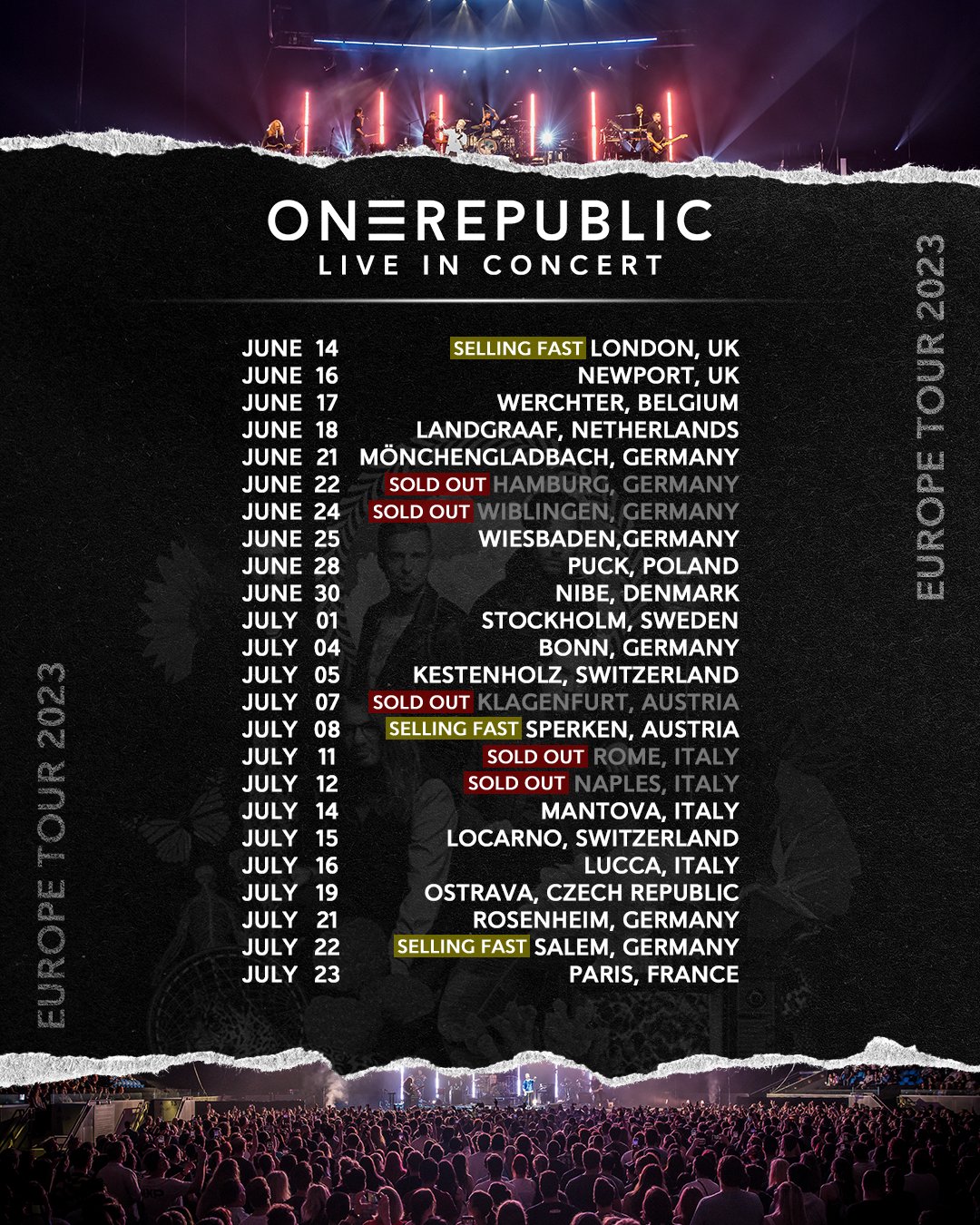 OneRepublic The Artificial Paradise Tour In Kaohsiung 2024, 54 OFF