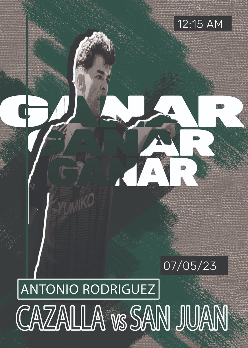 DOMINGO  12:15
GANAR
GANAR
GANAR