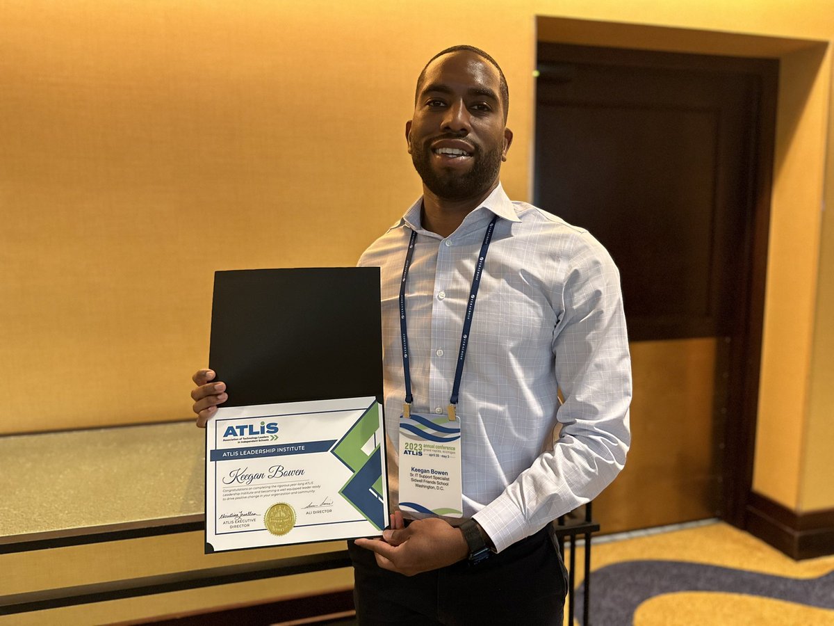 Officially a graduate of <a href="/TheATLIS/">ATLIS</a> Leadership Institute program 🙌🏾 #atlis23