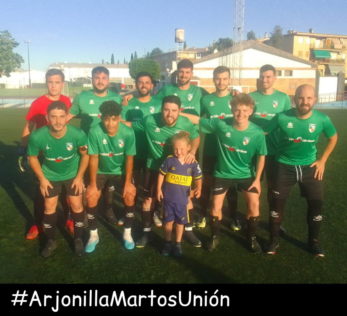CulturalDeport2's tweet photo. 🟢⚫📷 Nuestro Xl titular!!
🏆#SUBDELEGADA ⚡
#ArjonillaMartosUnión
⚽🏃

#CDTuccitana_es_Cantera https://t.co/jGIzQD6IeC