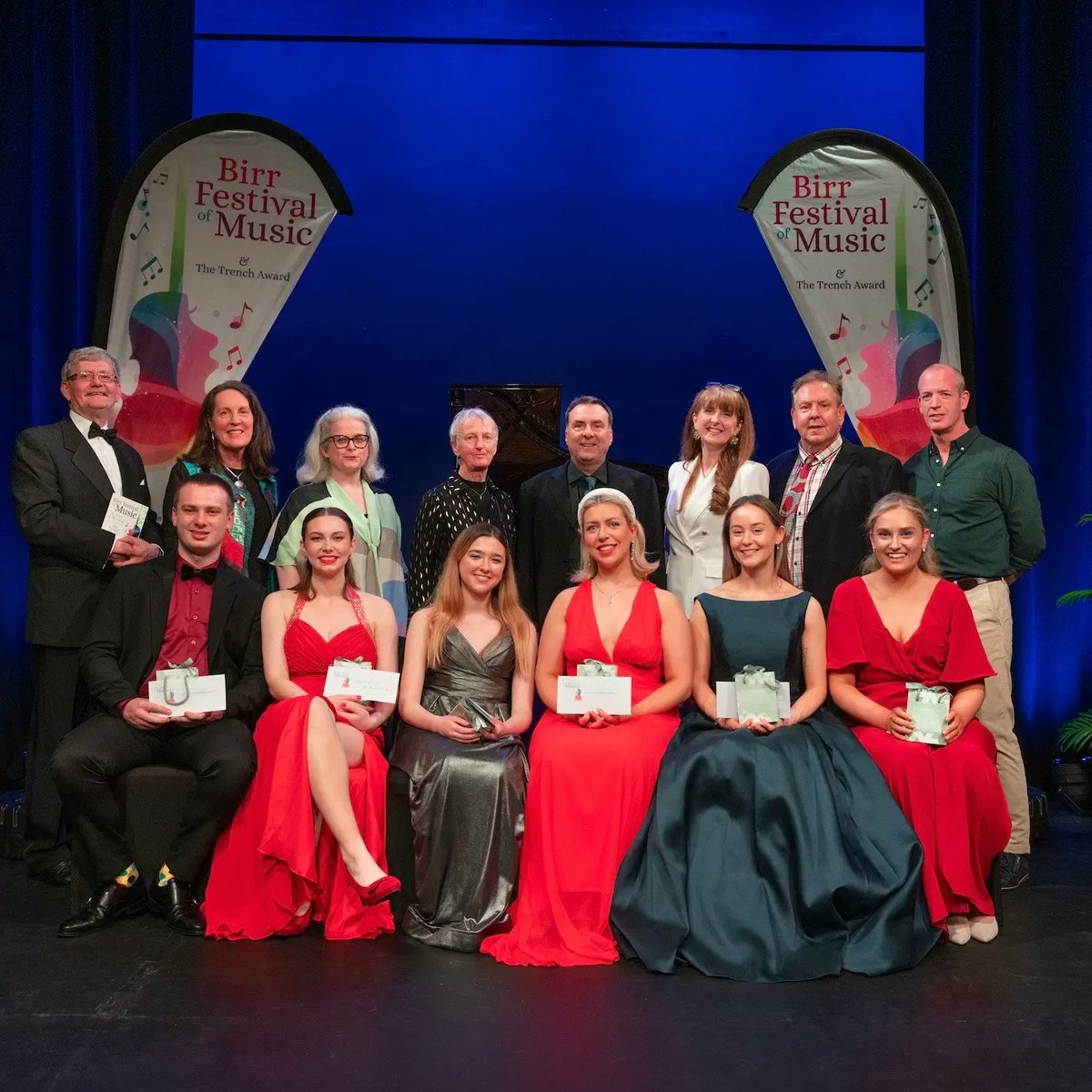 SandraOman1's tweet photo. What an incredible #trenchaward final @BirrFestofMusic last night. Privileged to be on a panel with #brunocaproni and #julianevans - knowledgeable, thoughtful, panelists. Thrilled to present the award to @ForrestViolin and the #lyonsclubaward to #deirdrehiggins https://t.co/KBI0CUCvKm