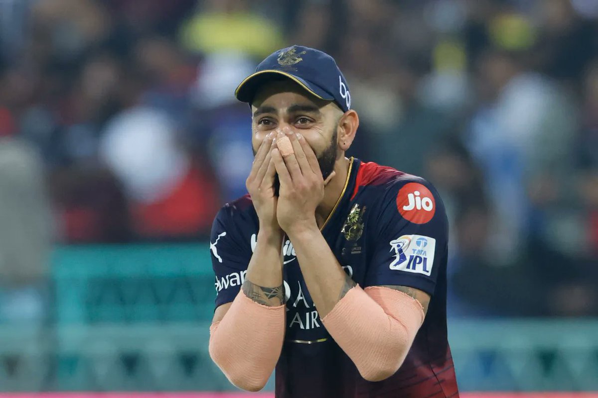 Cricketracker's tweet photo. THAT MOMENT WHEN __________ 😅

📸: IPL/BCCI https://t.co/s5dMcfiqPh