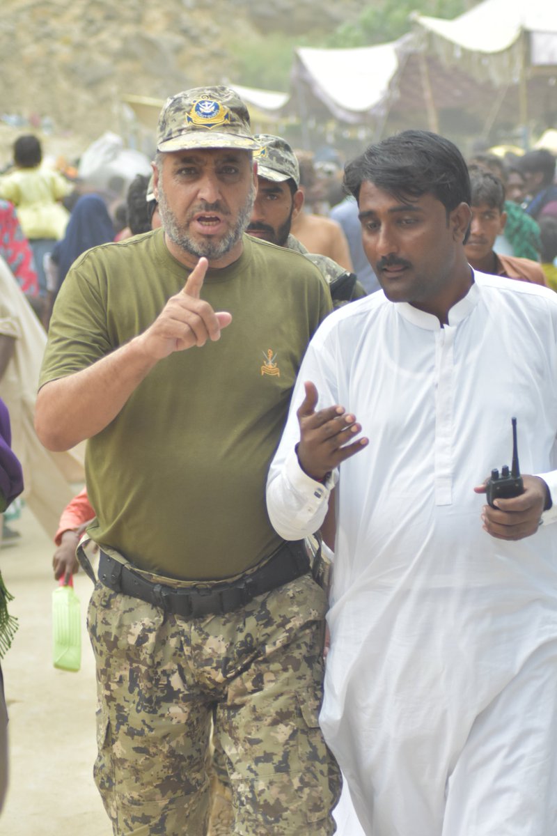 Shrihinglajmata's tweet photo. Amazing initiative by Pakistan Coast Guard during #HinglajFestival2023, providing free medical check-ups and medicines to pilgrims. This thoughtful gesture is truly commendable and a shining example of hospitality towards visitors.
#PakistanZindabad
#PakistanCoastGuard
#Pakistan https://t.co/8ICEKm7YAi