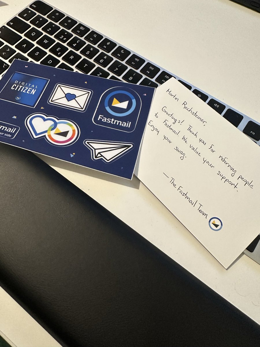 pokipsie's tweet image. thanks @Fastmail for the stickers and writing. I was very happy about it!
#Fastmail #Email