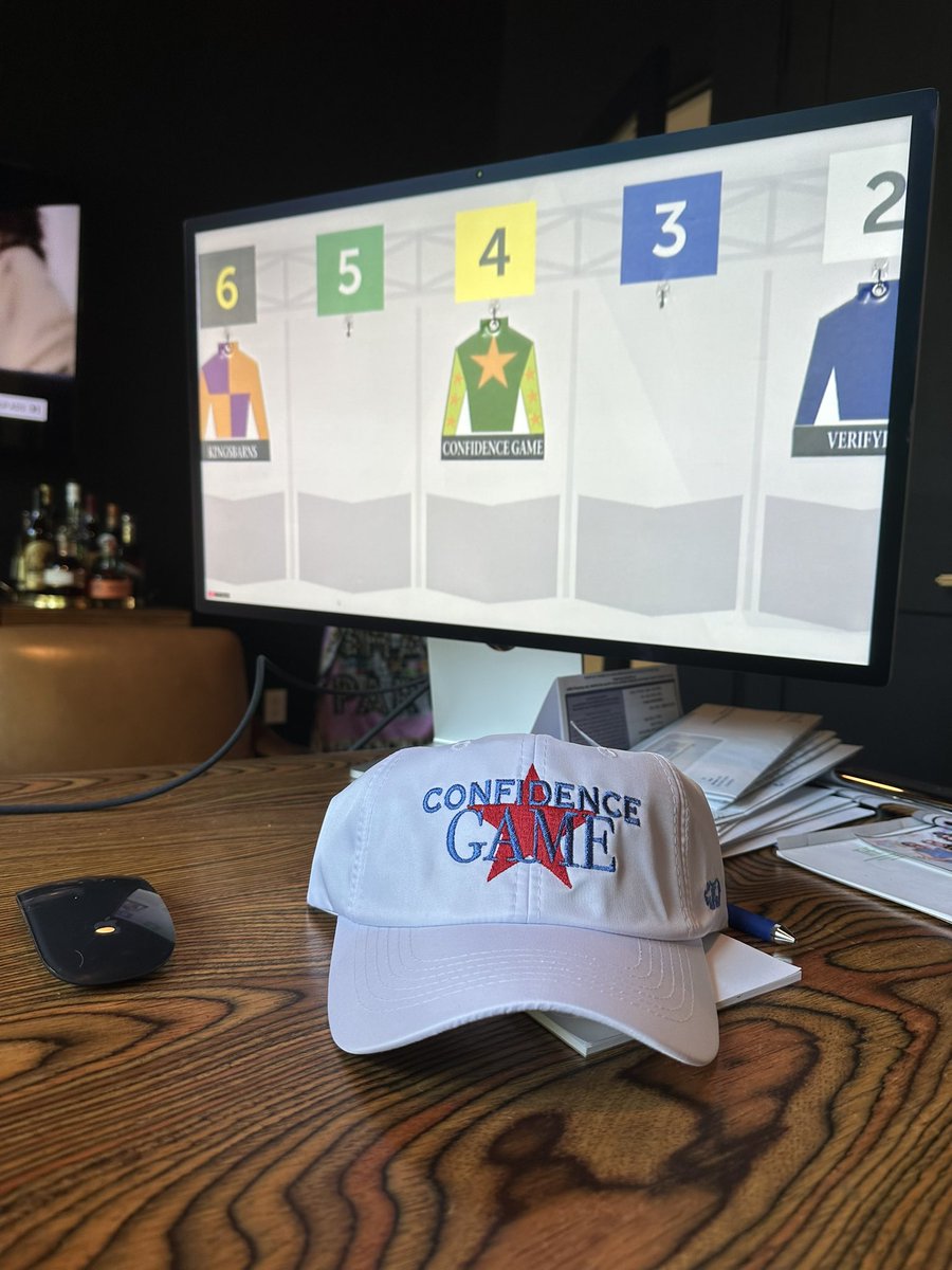 OceanReefRacing's tweet photo. Confidence Game draws Post Position 4! We can’t wait for Saturday! #DTMW #OceanReefRacing #ConfidenceGame @KentuckyDerby https://t.co/YUfaOsD3rK