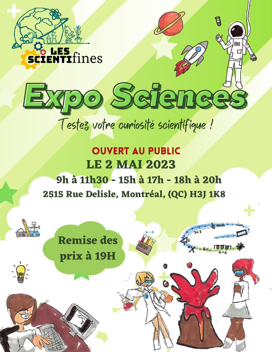 Les Scientifines tweet media