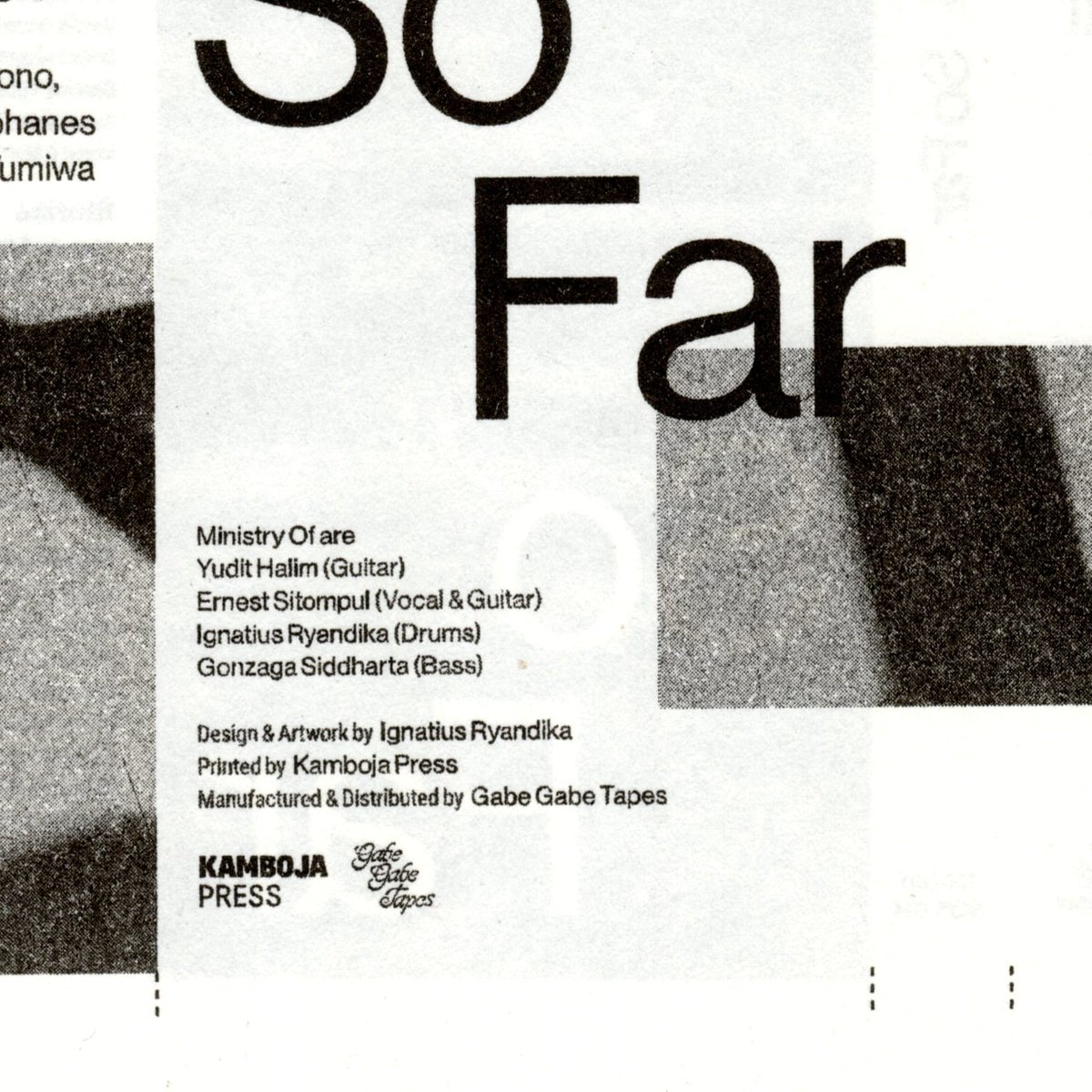 We will be releasing So Far, our singles (so far...) + unreleased demo in cassette format this Saturday (6/5) at #recordstoreday Indonesia 2023!! 

Exclusively printed by Kamboja Press
Released by Gabe Gabe Tapes &amp; Fictional Records