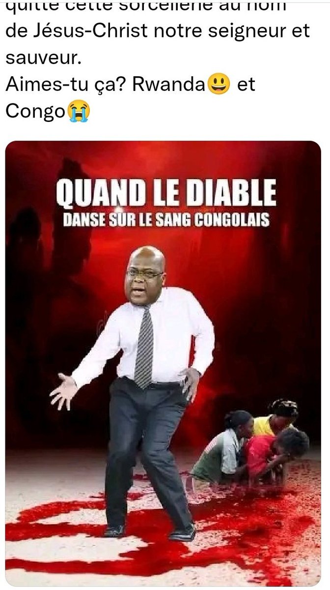 KingstoneKASON6's tweet photo. @wembi_steve Pourquoi le gouvernement refuse que @moise_katumbi amène la farine? Voilà le résultat de votre haine et incompétence notoire https://t.co/xVs2IFXTUZ