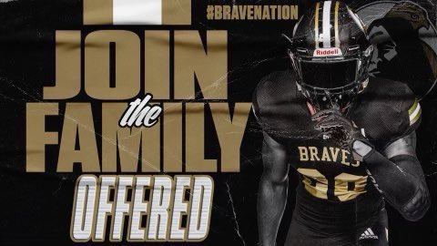 Blessed to receive my first scholarship offer from <a href="/CoachBFri29/">Brian Frierson</a> and <a href="/UNCP_Football/">UNCP Braves Football</a>
