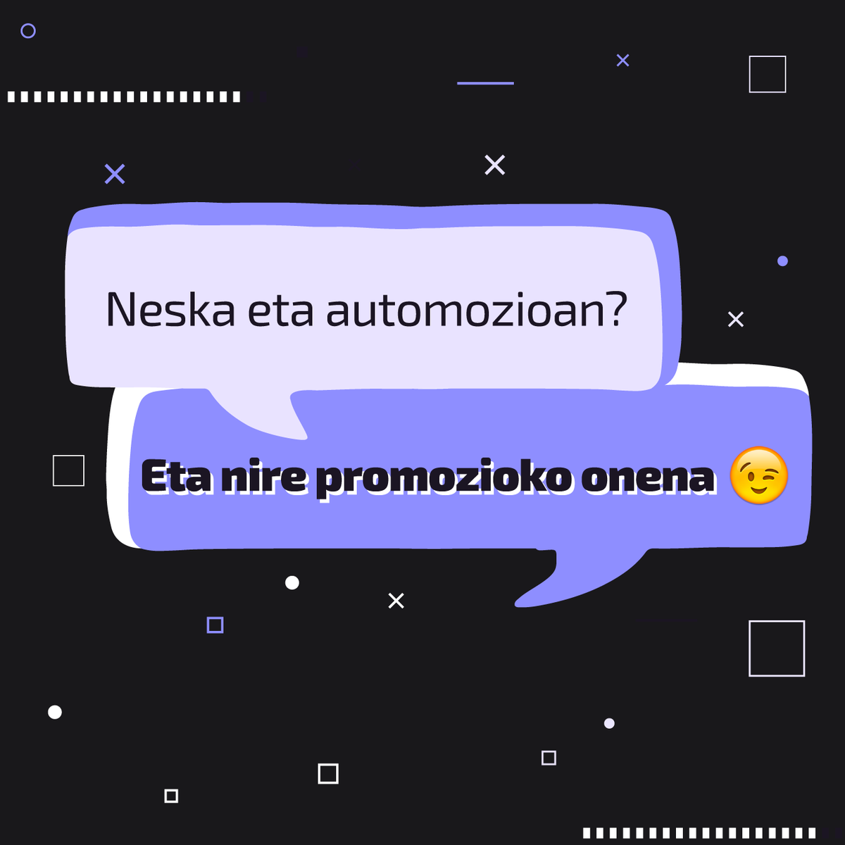 neskup2023's tweet photo. Genero estereotipoengatik zure erabakiak zalantzan jarri dituen esaldiren bat entzun duzu inoiz? 🤔

Badakigu zein zaila izan daitekeen aurreiritzi horiei aurre egitea, baina gogorarazi nahi dizugu estereotipoek ez dituela mugatu behar zure hautaketak eta ametsak.  💪🌟

#neskUP https://t.co/EyCYb9NvLG