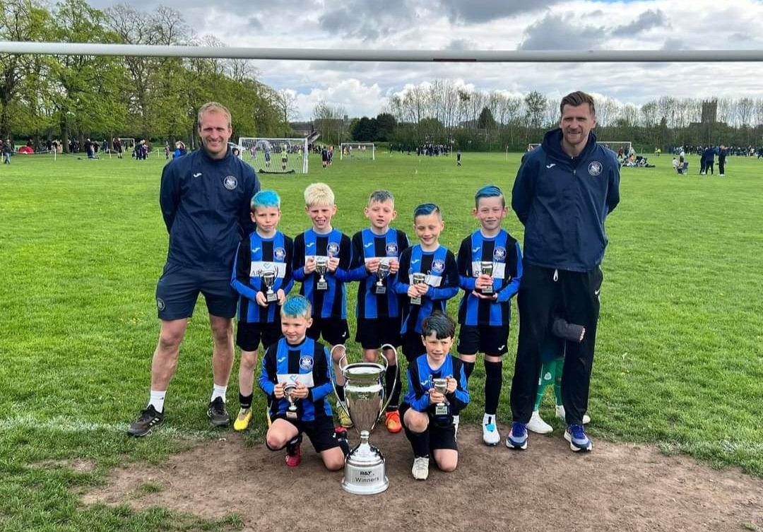 WideopenJFC's tweet image. More success for our U8 Comets, winning the Alton Towers tournament this weekend! Congratulations lads 🏆