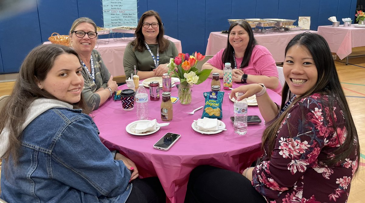 Thank you so much to the PTA for setting up such a beautiful teacher appreciation luncheon for us! <a href="/SearingtownK5/">Searingtown School</a>