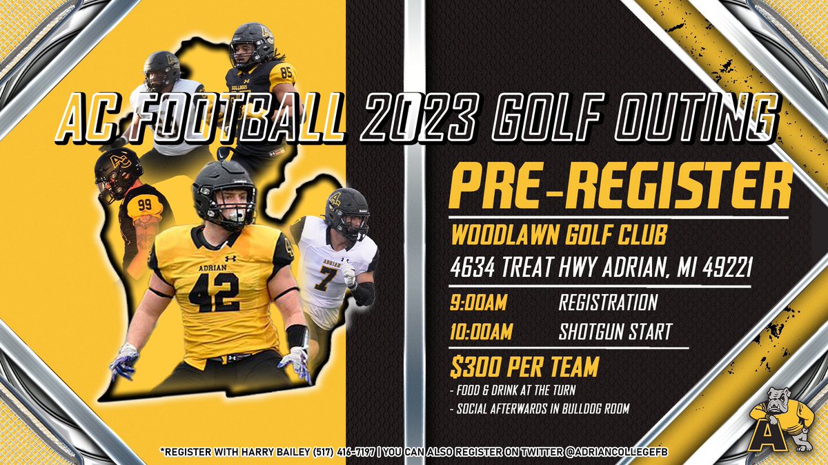 Adrian College Football tweet media