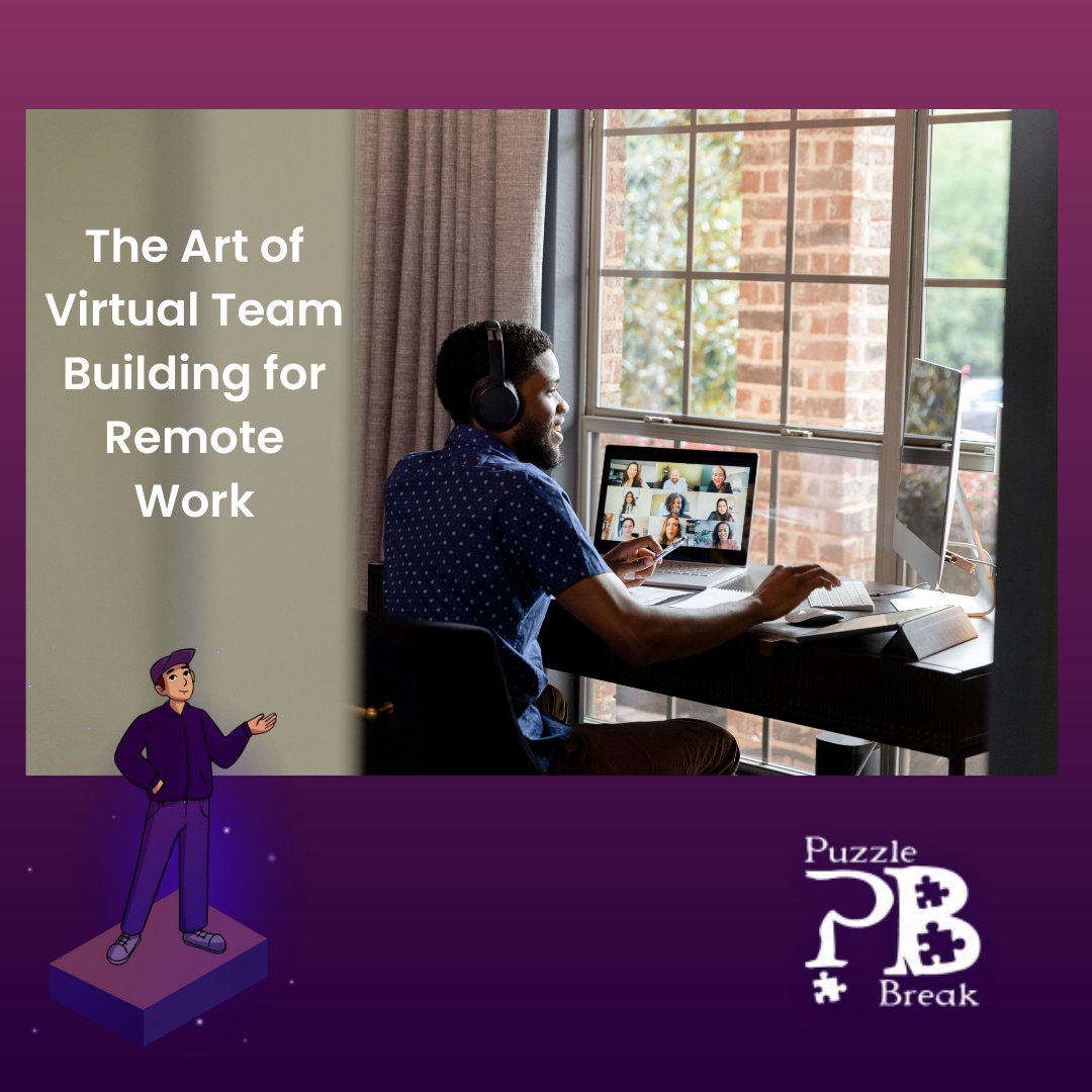 PuzzleBreak's tweet image. In the virtual age, team building is truly an art form. It takes more time, more effort, and more creativity to bring about the same results. 

Here are some tips on how to get started!
puzzlebreak.us/blog/the-art-o…

#PuzzleBreak #escaperoom #teamperformance